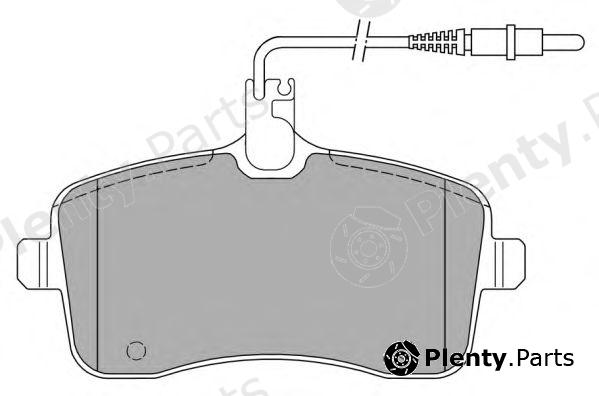  FREMAX part FBP-1407 (FBP1407) Brake Pad Set, disc brake