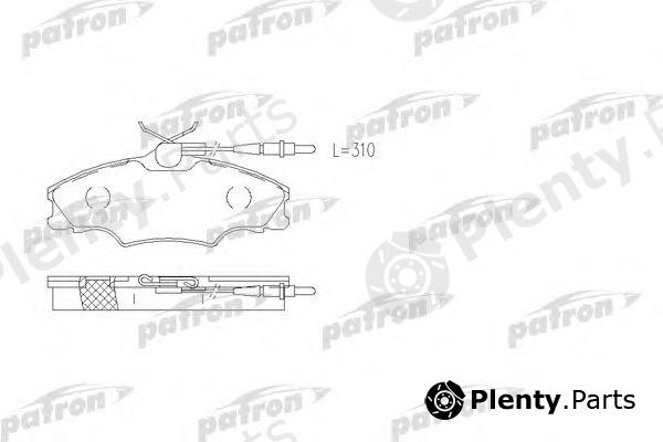  PATRON part PBP1062 Brake Pad Set, disc brake
