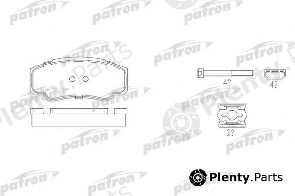  PATRON part PBP1480 Brake Pad Set, disc brake