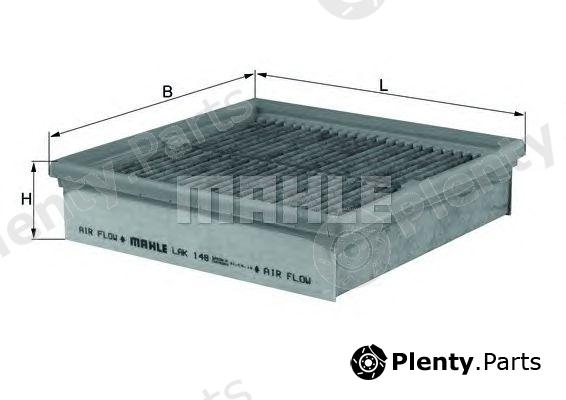  KNECHT part LAK148 Filter, interior air