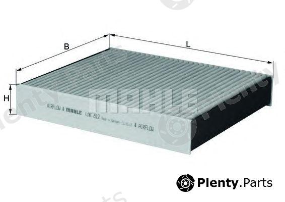  KNECHT part LAK812 Filter, interior air