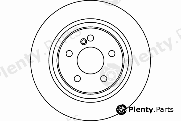  MINTEX part MDC1428 Brake Disc