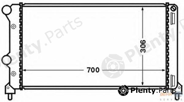  HELLA part 8MK376767-701 (8MK376767701) Radiator, engine cooling