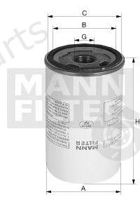  MANN-FILTER part LB1374/2 (LB13742) Filter, compressed air system