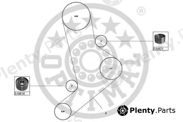  OPTIMAL part SK-1035 (SK1035) Timing Belt Kit