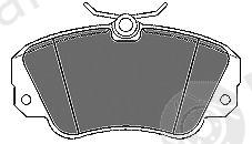  MAPCO part 6460 Brake Pad Set, disc brake