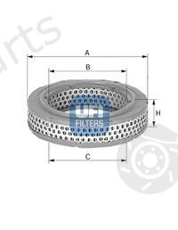  UFI part 2772500 Air Filter