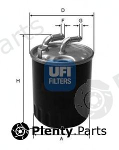 UFI part 24.077.00 (2407700) Fuel filter
