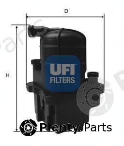  UFI part 2408700 Fuel filter