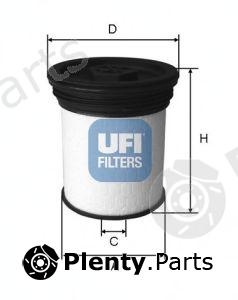  UFI part 2601901 Fuel filter