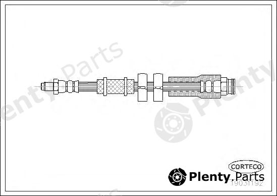  CORTECO part 19031192 Brake Hose