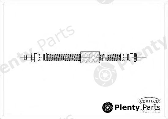  CORTECO part 19031203 Brake Hose