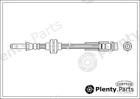 CORTECO part 19034663 Brake Hose