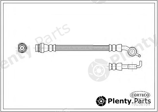  CORTECO part 19036194 Brake Hose