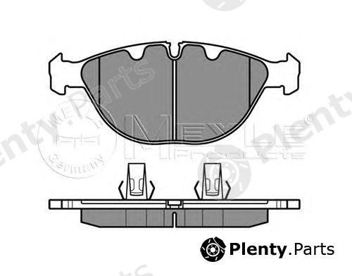  MEYLE part 0252344821 Brake Pad Set, disc brake