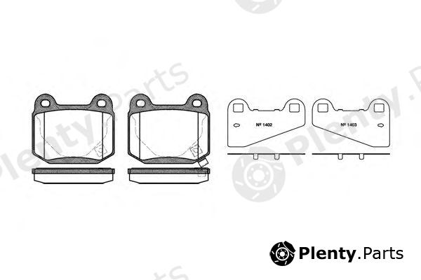  ROADHOUSE part 201452 Brake Pad Set, disc brake