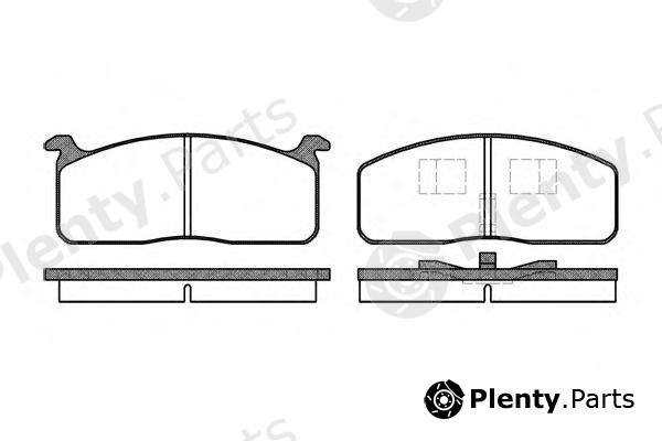  ROADHOUSE part 212000 Brake Pad Set, disc brake
