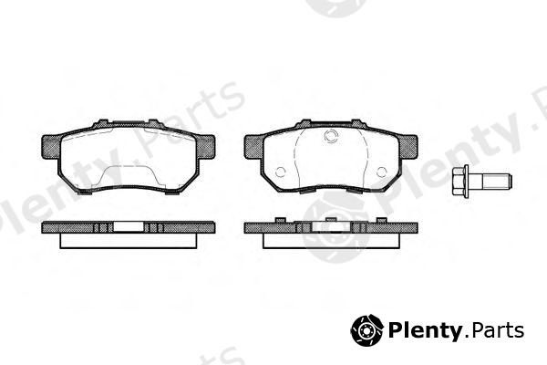  ROADHOUSE part 223320 Brake Pad Set, disc brake