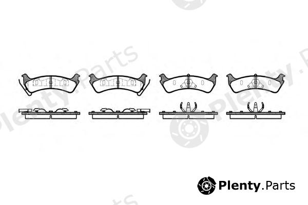  ROADHOUSE part 261700 Brake Pad Set, disc brake