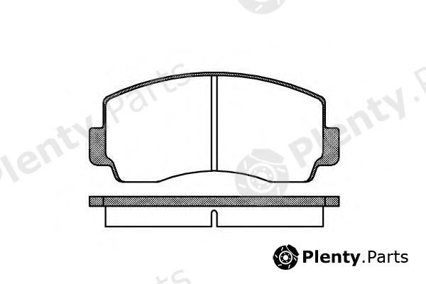  REMSA part 0094.00 (009400) Brake Pad Set, disc brake