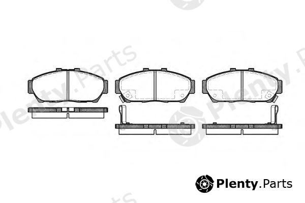  REMSA part 0464.02 (046402) Brake Pad Set, disc brake