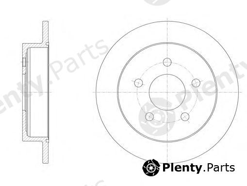  REMSA part 671900 Brake Disc