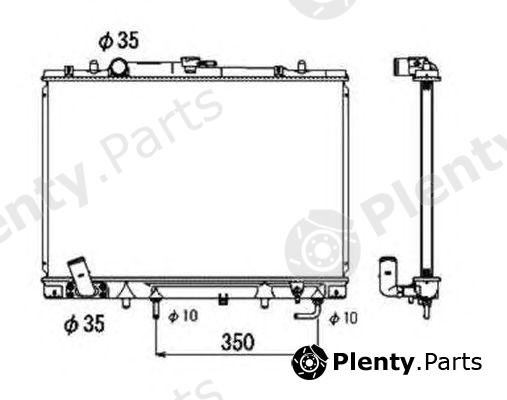  NRF part 53687 Radiator, engine cooling