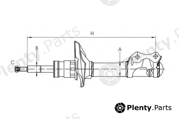  SCT Germany part Z3004 Shock Absorber