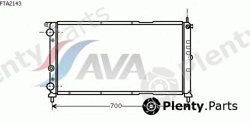  AVA QUALITY COOLING part FTA2143 Radiator, engine cooling