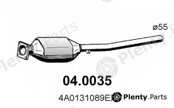  ASSO part 04.0035 (040035) Catalytic Converter