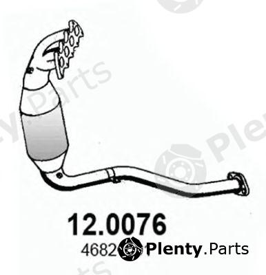  ASSO part 12.0076 (120076) Catalytic Converter