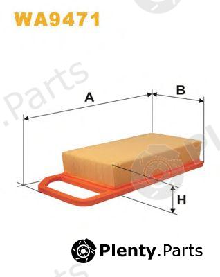  WIX FILTERS part WA9471 Air Filter