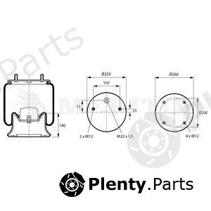 Genuine MERITOR (ROR) part MLF8031 Replacement part