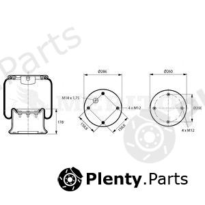 Genuine MERITOR (ROR) part MLF8034 Replacement part