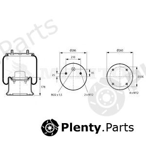 Genuine MERITOR (ROR) part MLF8176 Replacement part
