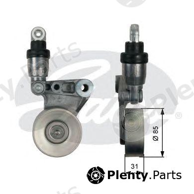  GATES part T39214 Tensioner Pulley, v-ribbed belt