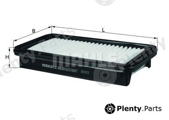  KNECHT part LX2833 Air Filter