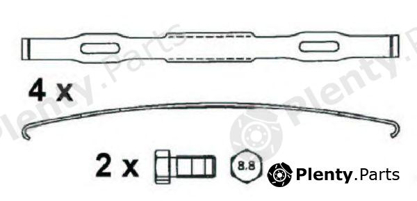  FERODO part FCV4378BFE Brake Pad Set, disc brake