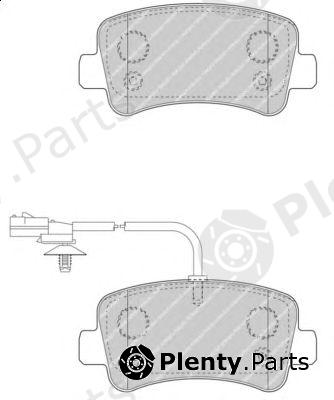  FERODO part FVR4348 Brake Pad Set, disc brake