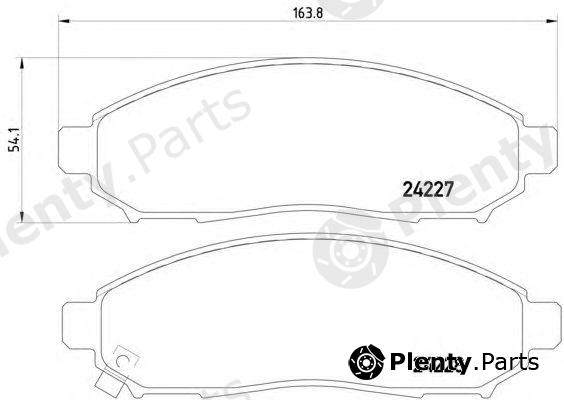  HELLA part 8DB355012-071 (8DB355012071) Brake Pad Set, disc brake