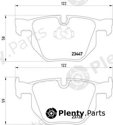  HELLA part 8DB355013-941 (8DB355013941) Brake Pad Set, disc brake