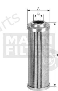  MANN-FILTER part HD45/3 (HD453) Filter, operating hydraulics