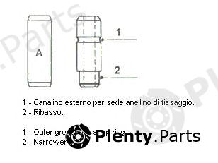  METELLI part 01-2498 (012498) Valve Guides