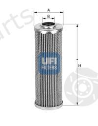  UFI part 2203400 Hydraulic Filter, automatic transmission