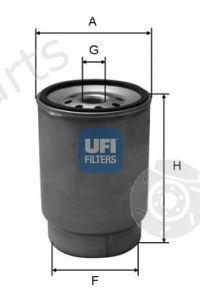 UFI part 24.021.00 (2402100) Fuel filter