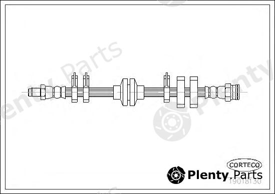  CORTECO part 19018130 Brake Hose