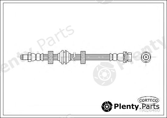  CORTECO part 19026460 Brake Hose