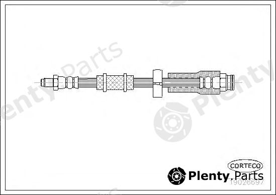  CORTECO part 19026697 Brake Hose