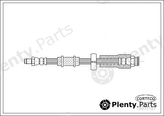  CORTECO part 19031197 Brake Hose