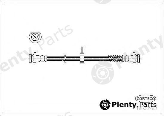  CORTECO part 19032280 Brake Hose